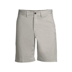 Pantalones cortos chinos casuales modernos de corte ajustado para hombre, en mezcla de algodón elástico, con líneas limpias y configuración minimalista de bolsillos. - Product Image 1