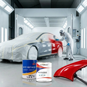 Pintura Superkar <span class=keywords><strong>de</strong></span> Secado Rápido, Profesional, Resistente al Calor y a la Decoloración, Serie 1K/2K, para Climas <span class=keywords><strong>Africanos</strong></span>, para Repintado - Product Image 1