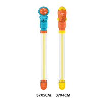 Canon à eau de dessin animé de 38 cm avec effet de feux d'artifice, jouets pour enfants, assortiment de pistolets à eau en gros pour les jeux d'extérieur des enfants