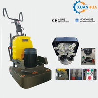 Machine à poncer les sols en époxy OEM ODM 380V 220V, ponceuse à béton, polisseuse de sols 7,5 kW, machine à poncer le béton, usine XUANHUA