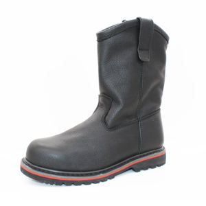 Europeo occidentale cowboy di colore marrone in pelle di mucca puntale in acciaio Goodyear <span class=keywords><strong>stivali</strong></span> di sicurezza <span class=keywords><strong>S3</strong></span> per la costruzione dei lavoratori - Product Image 5