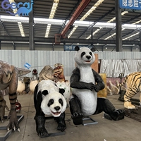 GECAI Simulation Panda Robot Animal grandeur nature à vendre