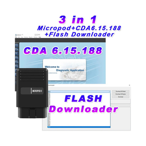 CDA 6.15.188 CDA6 Engineering-Software Kompatibel mit MicroPod 2 für FLASH-Downloader und VIN-Bearbeitung für DODGE/CHRYSLER/JEEP - Product Image 1