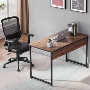 <span class=keywords><strong>Bureau</strong></span> d'ordinateur <span class=keywords><strong>industriel</strong></span> personnalisable en gros, bureaux d'écriture en <span class=keywords><strong>bois</strong></span> peu encombrants, poste de travail robuste et durable avec structure métallique - Product Image 3