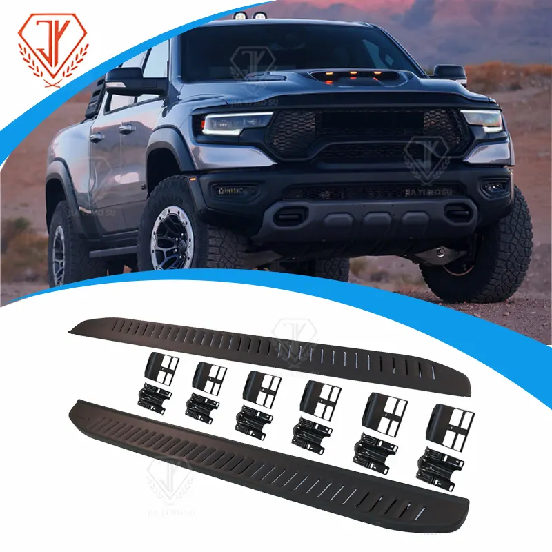 JY marque auo pièces d'origine dodge ram marchepied latéral pour dodge ram kit de carrosserie TRX accessoires de style Side Step kit de carrosserie 2021 +