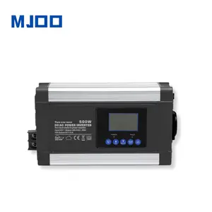 MJOO Sufficient Power 500w 1000w 12v 24v to 110v 220v Inverter Pure Sine Wave Off Grid Power Inverter