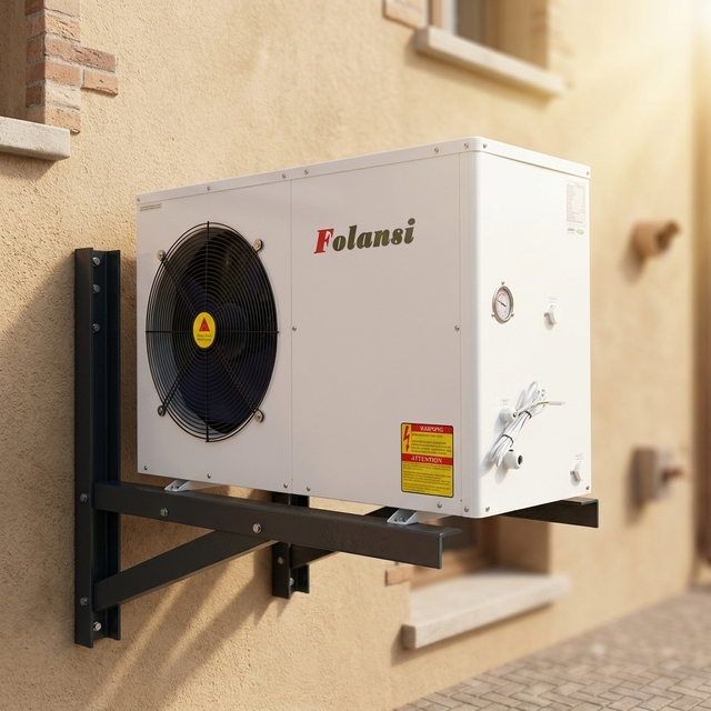 Folansi FA-015 5kw- 11kW Monoblock Air to Water Heat Pump A+++ Energy Saving Air Source Heat Pump Heating Cooling DHW Warmepumpe