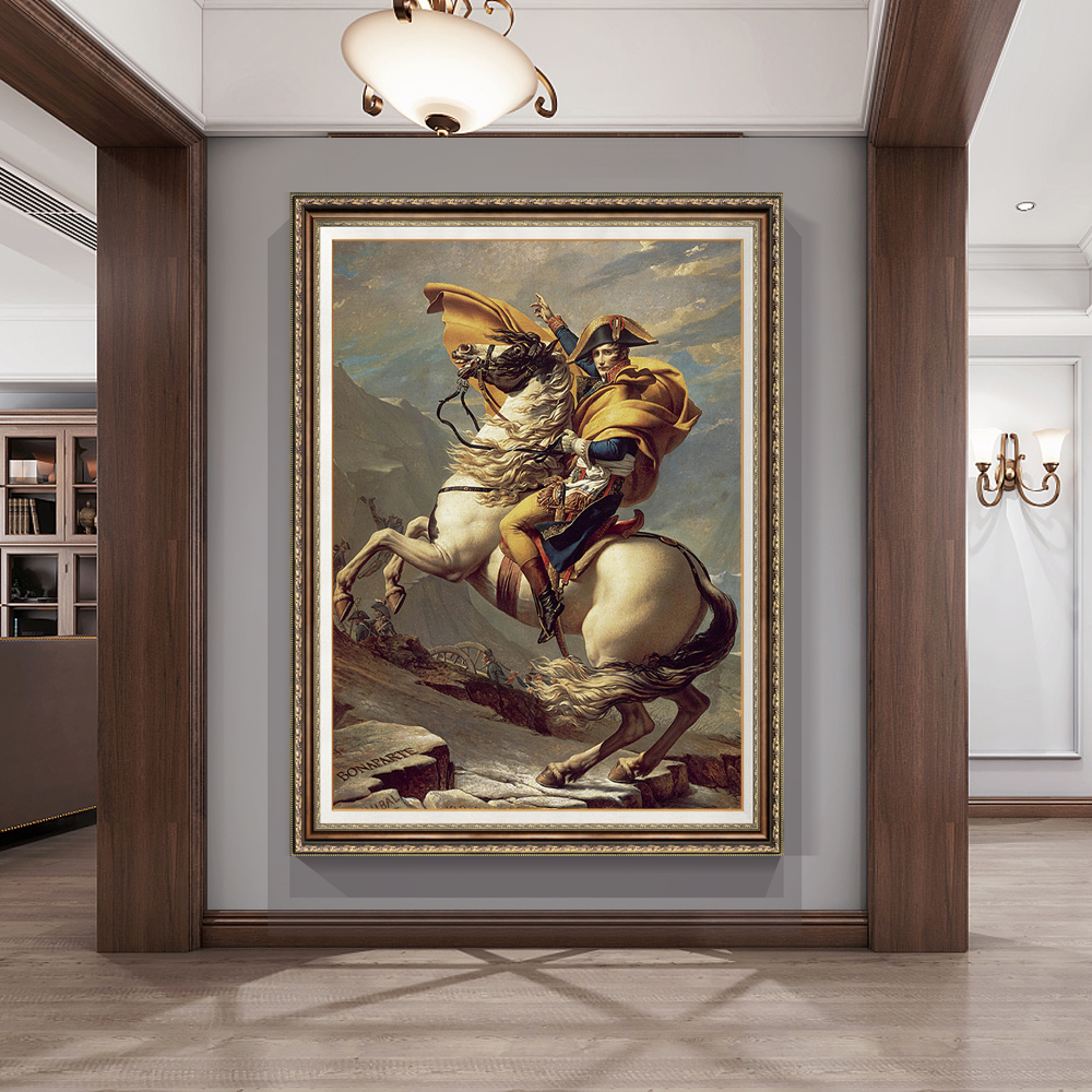廊下の装飾古典的なナポレオンの肖像画の油絵| Alibaba.com