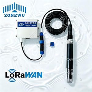ZONEWU sans fil haute précision test de qualité de l'eau industrielle capteur LoRa surveillance précise capteur de qualité de l'eau en ligne <span class=keywords><strong>EC</strong></span> - Product Image 1