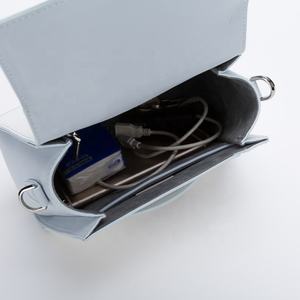 Elegante Bolso Bandolera de PU de Color Mixto con Diseño de Caramelo, Cierre de Cremallera y Botones, para Mujer y Niña - Product Image 6