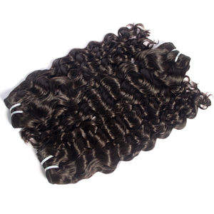 GS Hair Wholesale, cheveux vierges brésiliens à 100%, <span class=keywords><strong>tissage</strong></span> de cheveux, cuticules alignées, boucles italiennes pour femmes noires, cheveux bouclés français au meilleur <span class=keywords><strong>prix</strong></span> - Product Image 4