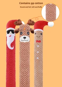 Doe Pet de alta calidad al por mayor de lujo duradero interactivo relleno suave chirriante juguetes para gatos de peluche con chirriador perro masticar Juguete para perro - Product Image 6