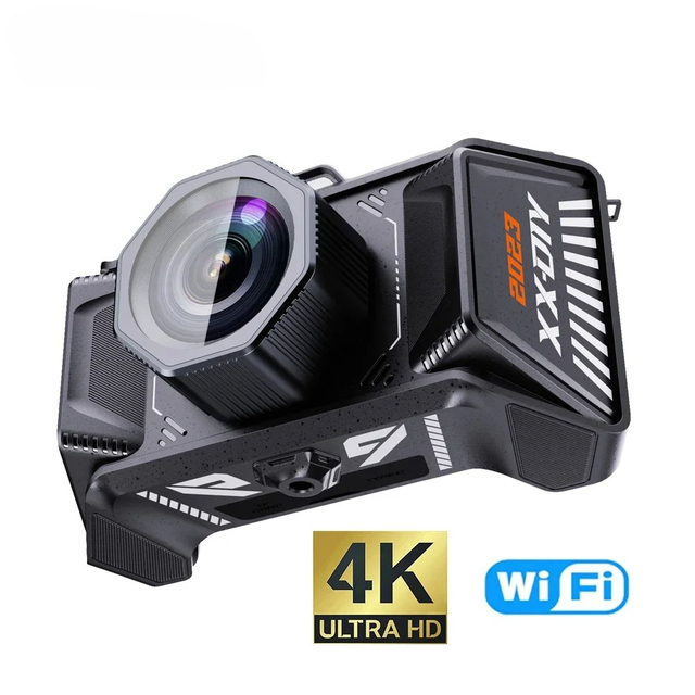 NVC600 4K 70MP HD WiFi Digital Camera 50X Zoom Full Color Monocular Telescope Camcorder with LED Light