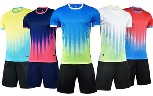 เสื้อเจอร์ซีย์ฟุตบอลผ้าโพลีเอสเตอร์ระเหิด100% - Product Image 6