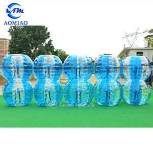 Diversión interactiva PVC Body Zorb Bumper Ball Traje Inflable Bubble Football Soccer Ball para eventos deportivos - Product Image 5