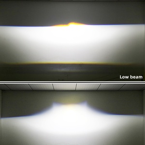 New Arrivals Automatic <b>Light</b> Laser L60 Bi LED <b>Projector</b> Lens Laser High Beam Headlight for Universal Car Retrofit Kits Headlamp - Product Image 6