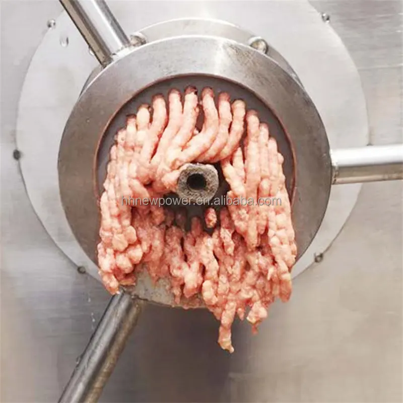مطحنة اللحوم الكاملة المصنوعة من الفولاذ المقاوم للصدأ مطحنة اللحوم الكهربائية الصناعية مطحنة اللحوم المجمدة الاحترافية الحاصلة على علامة Ce للجودة
