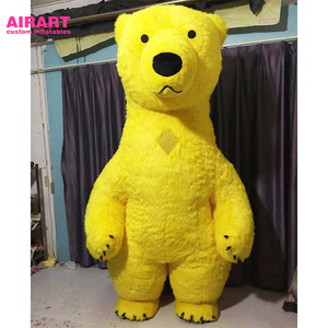 Gonfiabile Lupo Mannaro Cosplay Costume Adulto Lupo Mannaro di Trucco Vestito a Palloncino Colore Su Misura Logo Personalizzato Stampato Lupo 1 Parte/Parti - Product Image 6
