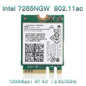 Adaptateur réseau bi-bande sans fil-<span class=keywords><strong>AC</strong></span> 1200M WiFi 7265NGW Pour <span class=keywords><strong>Intel</strong></span> <span class=keywords><strong>7265</strong></span> Wi-Fi 802.11ac 2x2 Pour BT 4.0 NGFF M.2 Wlan Card Network Adapter - Product Image 4