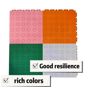 La forte pavimentazione sospesa PP ad incastro portante è adatta/impianti sportivi all'aperto, sale e uffici/colori ricchi - Product Image 4