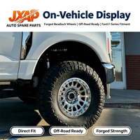 Jantes Beadlock Forgées Personnalisées JAXP Factory de 17 à 24 Pouces 8x170 8x165.1 pour Pick-up, SUV, Tout-terrain
