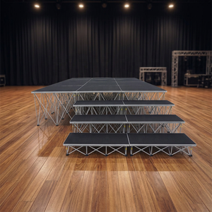 เวทีแสดงสินค้าแบบพับได้ ทำจากอลูมิเนียม สำหรับบูธแสดงสินค้า - Product Image 1