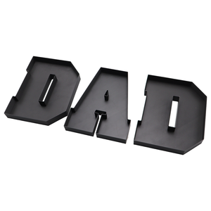 Bandeja de Regalo con Forma de Letras DAD Rellenable con Plástico PLA Impreso en 3D para el Día del Padre - Product Image 2