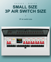 Compteur de puissance industriel JIUJI D52-2066 AC 100A avec fonction de stockage de données, mesure de tension, courant, puissance et énergie