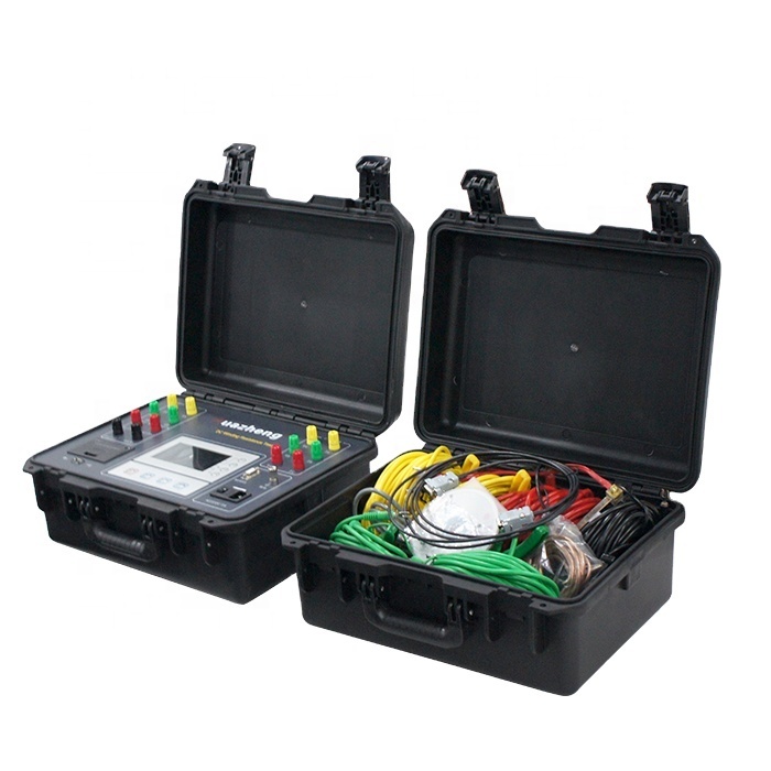 Huazheng Electric Three-phase micro-ohm meter Transformer Windings DC Resistance Tester Winding Resistance Measurement