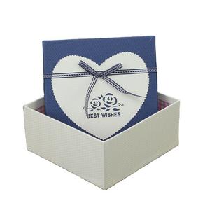 Caja de joyería corta, caja de regalo cuadrada, exquisita versión coreana de Vietnam, embalaje de joyería de estilo fresco pequeño - Product Image 1