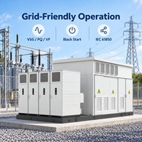 Convertisseur de stockage d'énergie bidirectionnel BESS PCS 3500KW 1500V à grande échelle VSG IP65 Haute efficacité (>99%) Sans transformateur