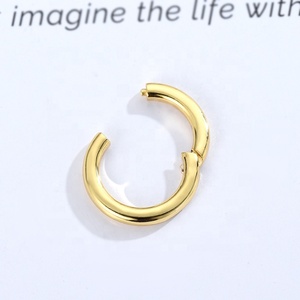 Hình bầu dục Clip quyến rũ chủ Clasp Enhancer vòng ra ngoài khóa vòng Snap đóng kẹp giấy Chuỗi liên kết nối mặt dây chuyền Bảo lãnh kéo mở - Product Image 5