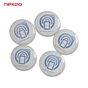 Nach Druckbare QR Code Barcode RFID Tag NFC Aufkleber