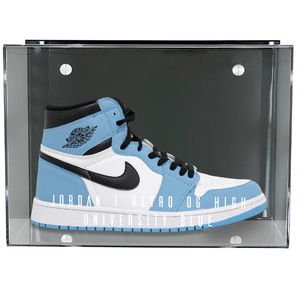 Cá nhân handmade Acrylic SNEAKER/cao-top/giày hiển thị trường hợp-uv bảo vệ <span class=keywords><strong>memorabilia</strong></span> hộp lưu trữ - Product Image 1