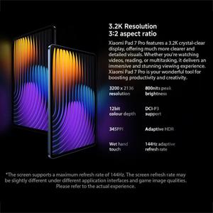 Version Globale <span class=keywords><strong>Xiaomi</strong></span> <span class=keywords><strong>Pad</strong></span> 7 <span class=keywords><strong>Pro</strong></span> Tablette PC 12 Go + 512 Go 11,2 Pouces <span class=keywords><strong>Xiaomi</strong></span> HyperOS 2 Snap 8S Gen 3 Octa Core Service API Dropshipping - Product Image 4