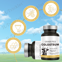 Julong Pure Formula OEM Complément Bovin Bioactif pour la Récupération Musculaire – Capsules de Colostrum de Bovins Nourris à l'Herbe pour le Soutien Immunitaire et la Santé Intestinale