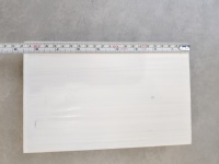 Bloc de bois fait à la main moderne blanc brillant mat 600x1200mm cadre bricolage peinture
