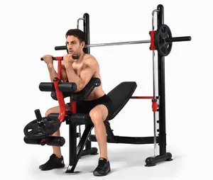 Banco de Pesas Multifuncional Ajustable para Gimnasio en Casa o Comercial, Equipo de Entrenamiento de Levantamiento de Pesas al por Mayor - Product Image 1