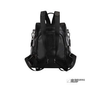 Women Vintage Shoulder Bag Ladies High Capacity Travel <b>Backpack</b> <b>School</b> Bags Girls Feminina Anti-theft PU Leather <b>Backpack</b> - Product Image 4