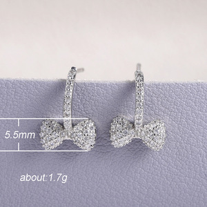 Orecchini Pendenti Lunghi con Fiocco per Donne, Eleganti Orecchini Pendenti per Uso Quotidiano e Feste, Gioielli alla Moda - Product Image 5
