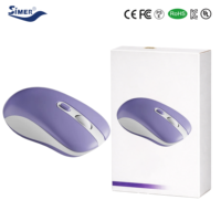 Ratón Inalámbrico Óptico Personalizable de 2.4Ghz para Computadora, con DPI Ajustable, Recargable Tipo C, Modo Dual BT