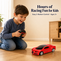 Voiture de sport télécommandée de haute qualité, jouet pour enfants, fonctionne sur piles, roues antidérapantes, ABS durable, choix de cadeau pour enfants