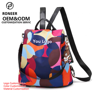 Nouveau <span class=keywords><strong>sac</strong></span> à <span class=keywords><strong>dos</strong></span> de voyage antivol pour femmes tissu Oxford Durable joli Style <span class=keywords><strong>sac</strong></span> d'école pour filles caractéristiques portables Polyester - Product Image 1