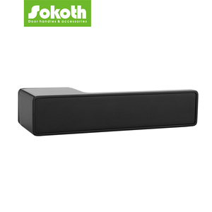 Moderner Privatsphäre-Türgriff mit Schließzylinder Verdeckter Schlüssel Zinklegierung Innentürknauf für Schlafzimmer Apartment Hotel - Product Image 2