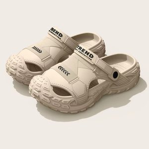 Claquettes et sabots personnalisés avec logo pour <span class=keywords><strong>homme</strong></span> – Chaussures d'extérieur en mousse EVA, style chunky - Product Image 1