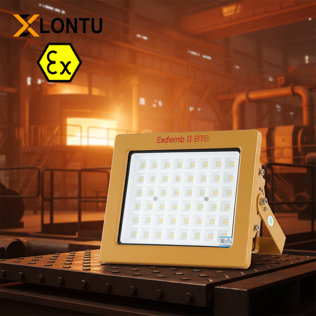 Canton Fair Exclusive Sample Program 400W ATEX IP65/IP66 Explosion-Proof LED Fluorescent Lamp Aluminum Glass Body OEM ODM