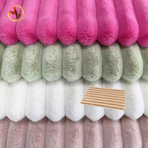 ZY Polyester One Side Fluffy Faux Fur Shaggy Fabric for <strong>Rug</strong> Carpet Home <strong>Textile</strong> - Product Image 1
