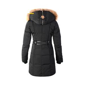 Parka Invernale Caldo da Donna in Piuma d'Oca <span class=keywords><strong>con</strong></span> Lungo Collo in <span class=keywords><strong>Pelliccia</strong></span> Stile Europeo - Product Image 4