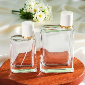Flacon pulvérisateur cosmétique en verre à col serti, nouveau design avancé, 25 ml, 50 ml, 100 ml, pour huile et parfum, avec couvercle blanc - Product Image 4