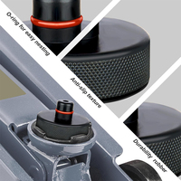 Ensemble de 4 patins de levage en caoutchouc vulcanisé dur avec boîte de rangement pour Tesla Model 3/S/X/Y 2016-2023